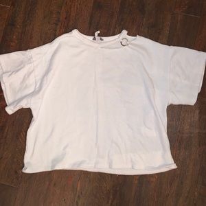 White dressy t-shirt